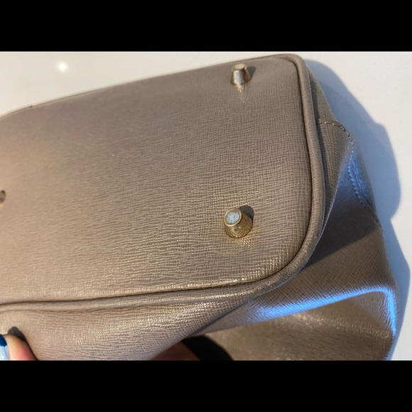 FURLA SHOULDER BAG CROSS BODY BAG WITH HANDLES AND SIDE STRAP + DUST BAG + VALET - Picture 9 of 16